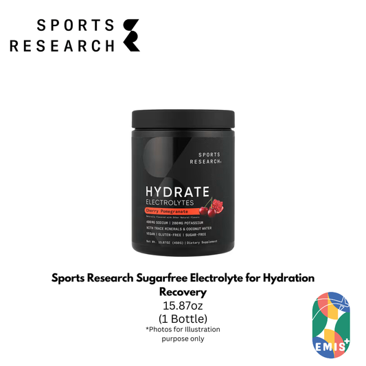 Sports Research Sugarfree Electrolyte for Hydration Recovery