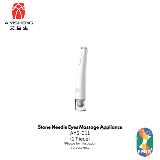 Aiyisheng Heated Bian Stone Eye Massage Device for Relaxation and Anti Aging Support