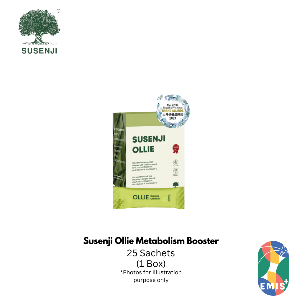 Susenji Ollie Metabolism Booster | Burn Fat, Block Carbs & Sugar, Reduce Cravings | Morosil™, OleaVita™, CurCousin™ | 2x Meta