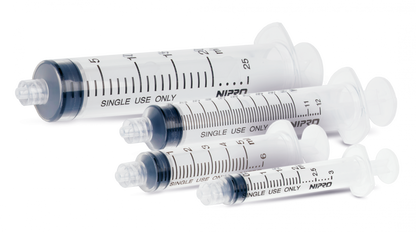 Nipro Disposable Syringe – Luer Slip / Luer Lock, Sterile (1ml – 50ml)