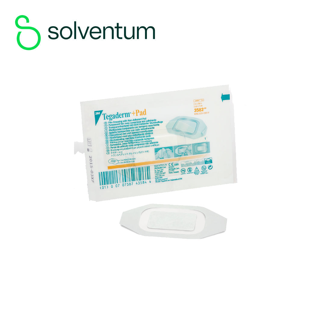 3M 3582 Tegaderm + Pad Transparent Dressing 5cm x 7cm