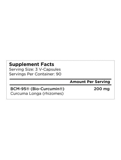 Herbal Pharm BCM-95® Turmeric Root Extract - 90 V-Capsules for Joint & Immune Support