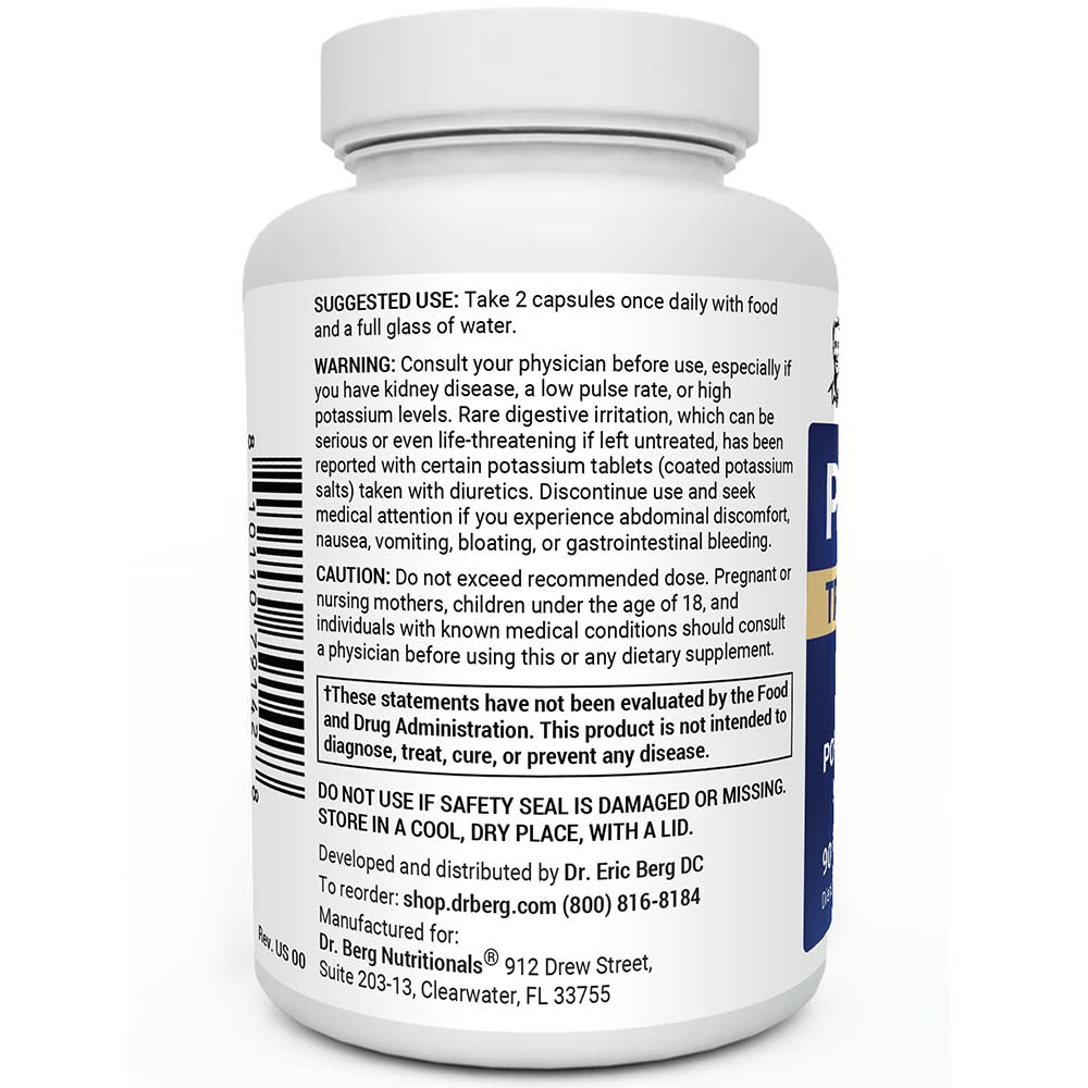 Dr. Berg Potassium Tri-Blend Complex