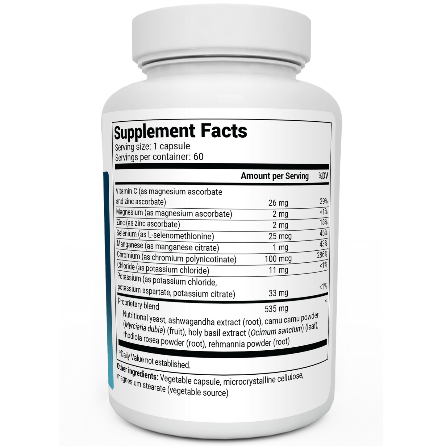 Dr. Berg Adrenal & Cortisol Support - Premium Stress Relief Formula