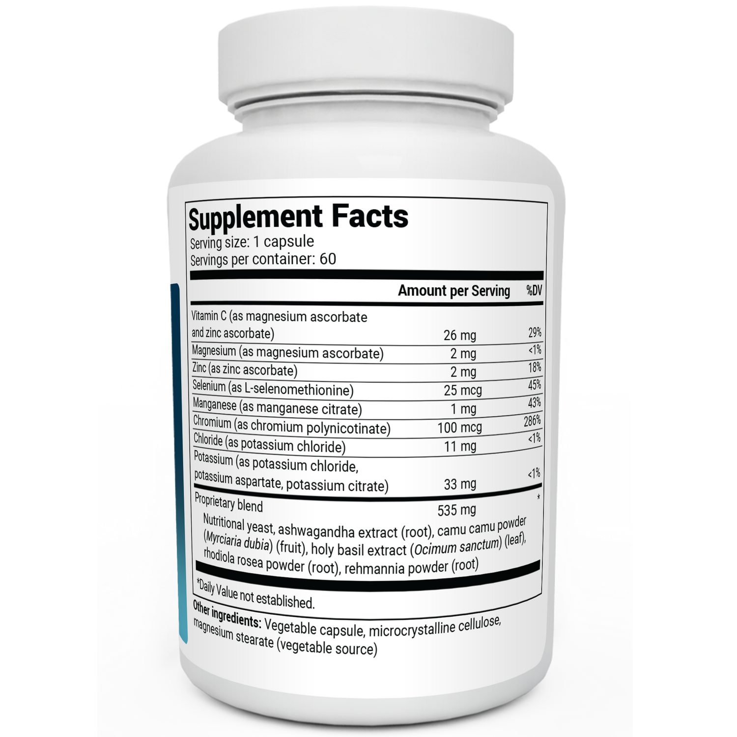 Dr. Berg Adrenal & Cortisol Support - Premium Stress Relief Formula