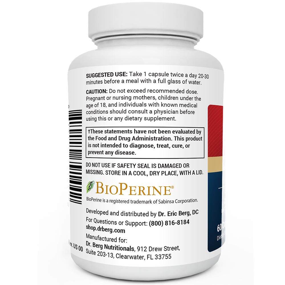 Dr. Berg Berberine with Ceylon Cinnamon