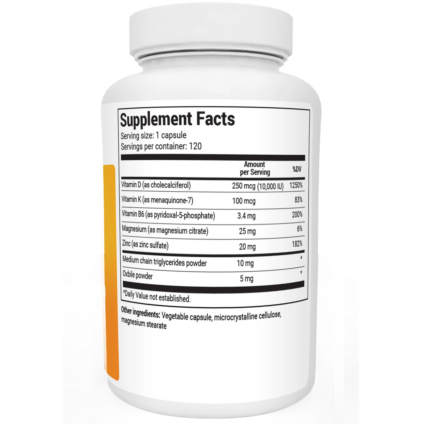 Dr. Berg's D3 & K2 Vitamin: Maximum Strength Support
