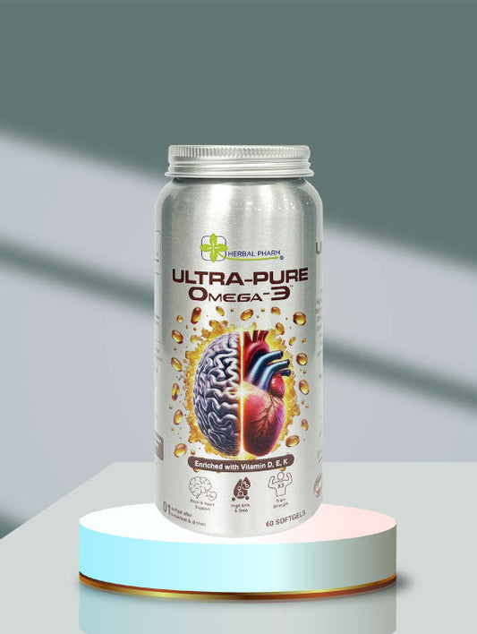 Herbal Pharm Ultra-Pure Omega-3 60 Softgels - Herbal Pharm Singapore