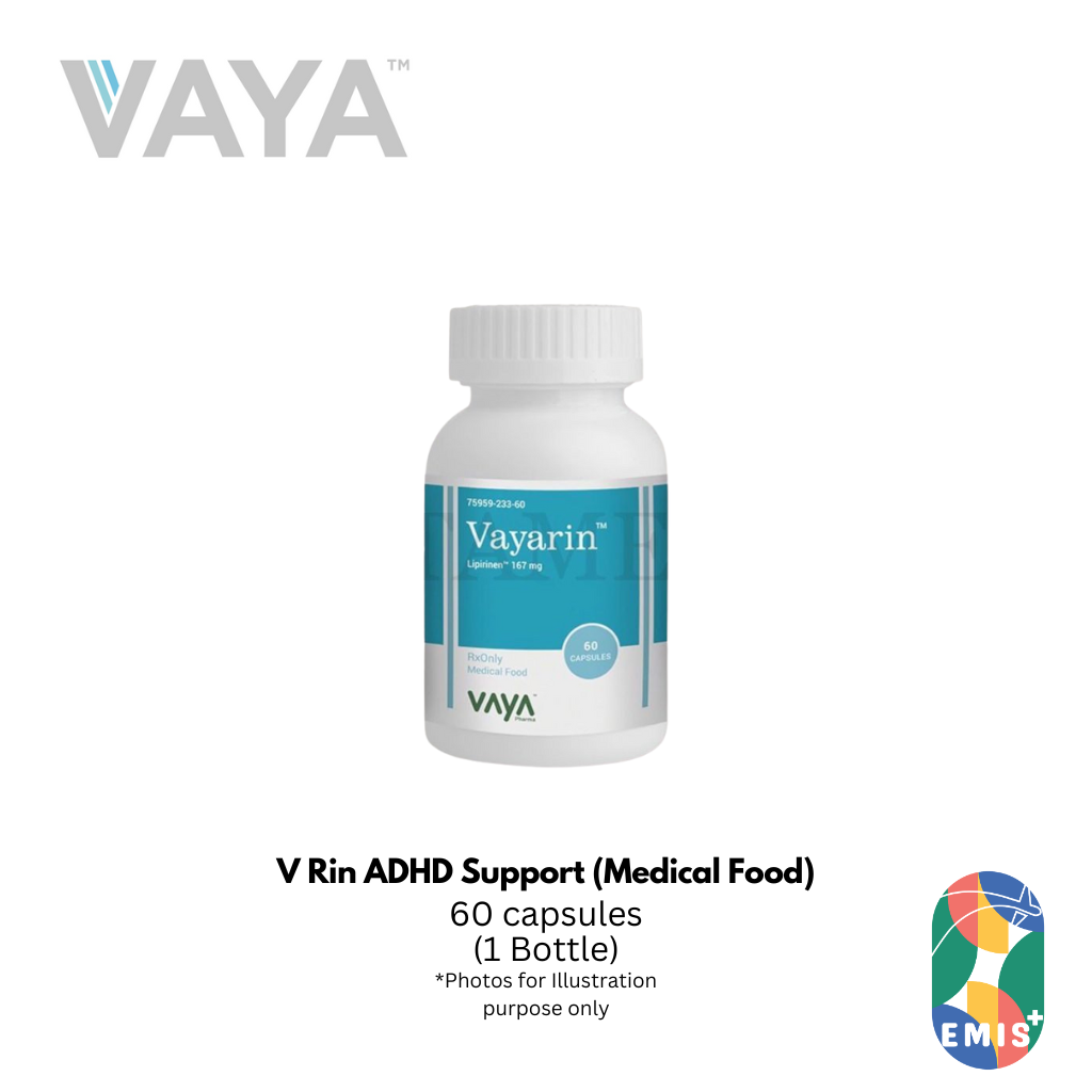 V Rin ADHD Support Medical Food for Focus Attention and Behaviour for Children and Adults EMIS Singapore