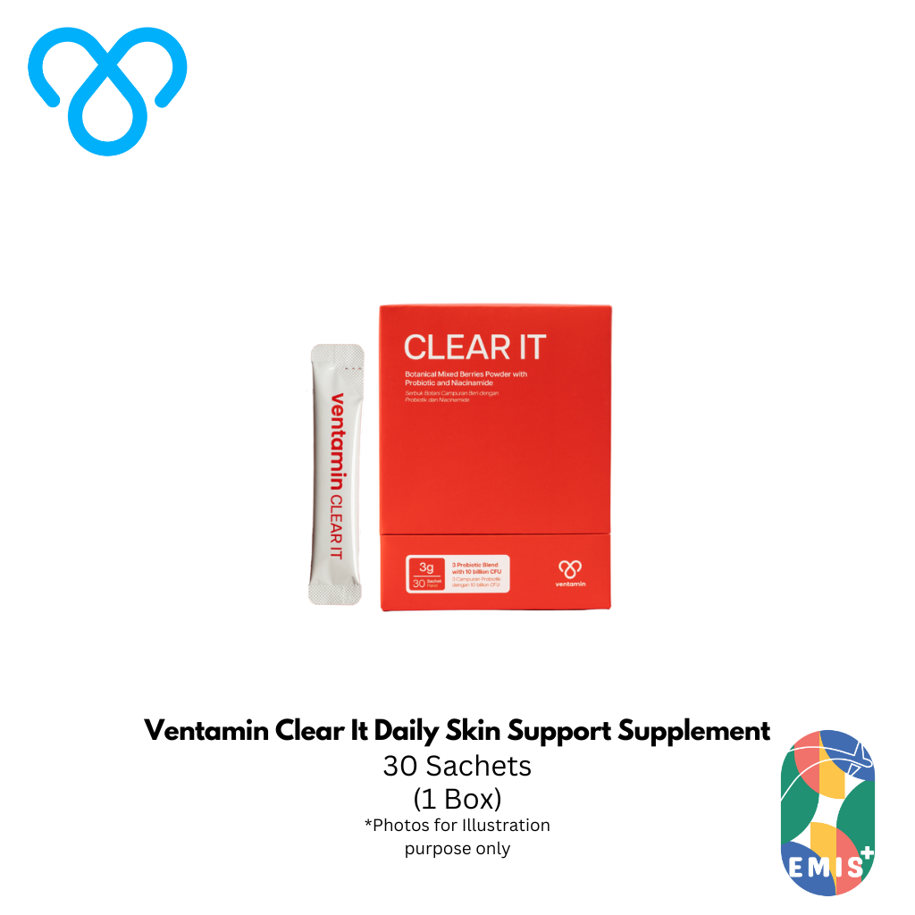 Ventamin Clear It Daily Skin Support Supplement for Clearer Looking Skin