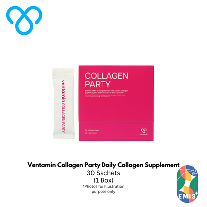 Ventamin Collagen Party Daily Collagen Supplement for Firmer Skin