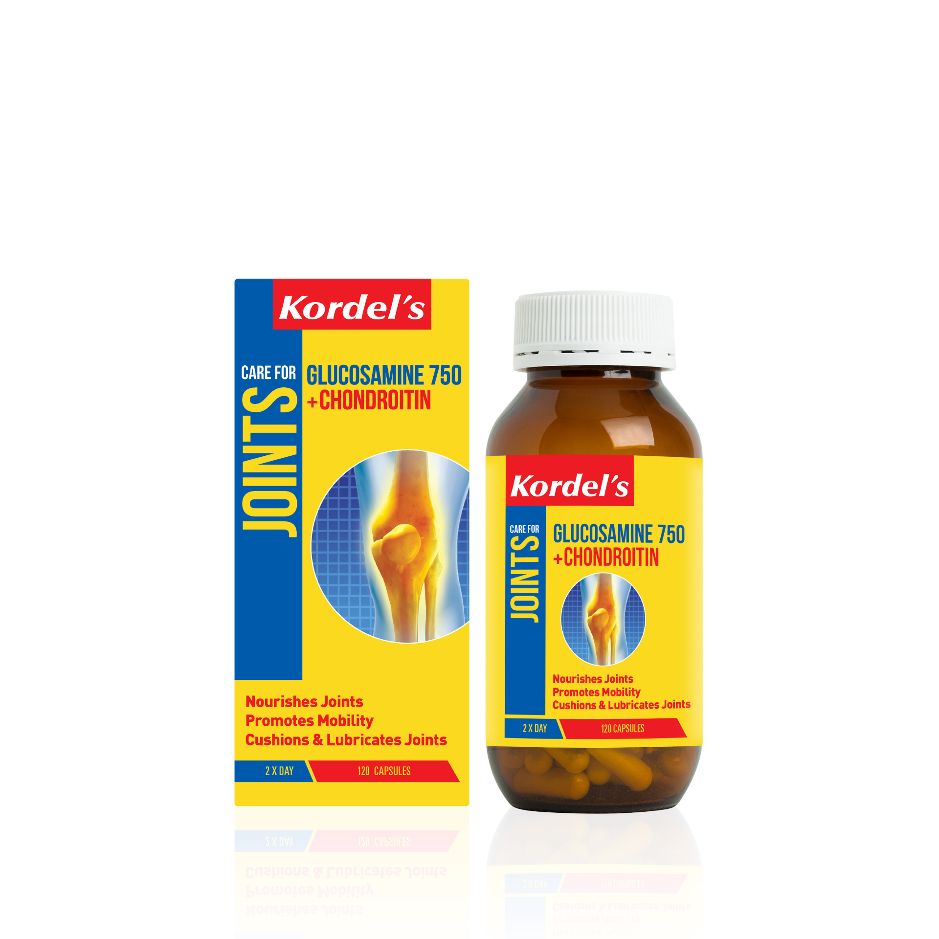 KORDEL’S GLUCOSAMINE 750 + CHONDROITIN