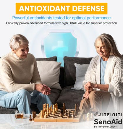 SenoAid™ Senolytic Supplement Complex - Advanced Cellular Health Support
