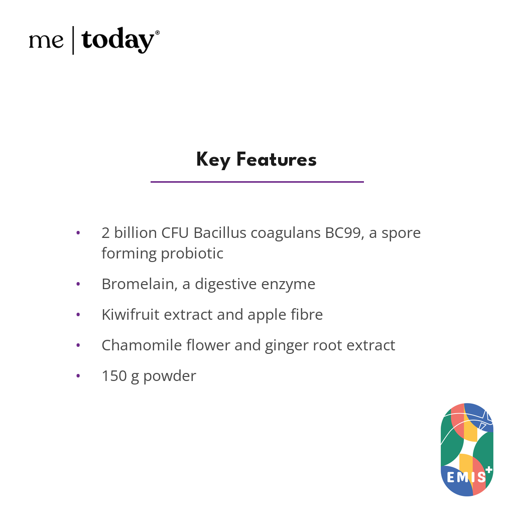 ME Today Complex Belly Bliss Powder with 2 Billion CFU Bacillus Coagulans, 150g