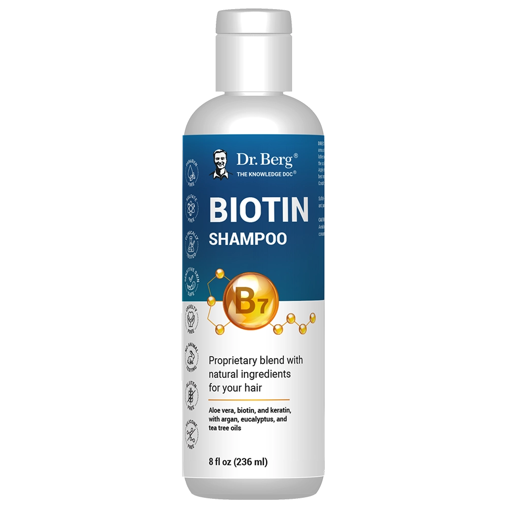 Dr. Berg Biotin Shampoo - Revitalizing & Nourishing for Healthy Hair