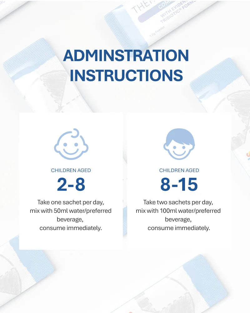 【Member Upgrade】TheroNomic Kids Complete Care *8 boxes Free SGD9 Voucher Pack