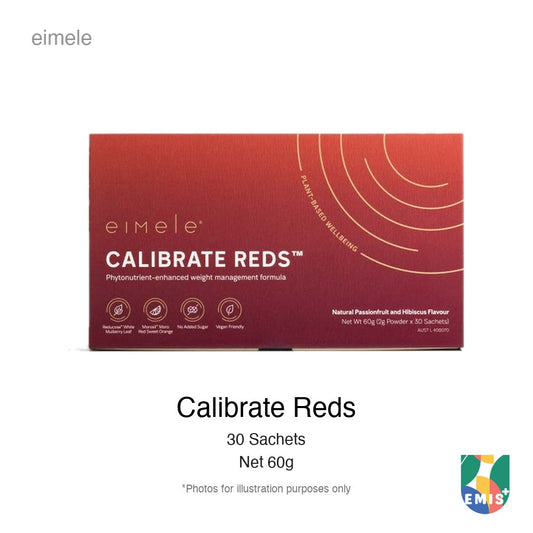 Eimele Calibrate Reds, box of 30 sachets, EMIS+ product image 1 of 4