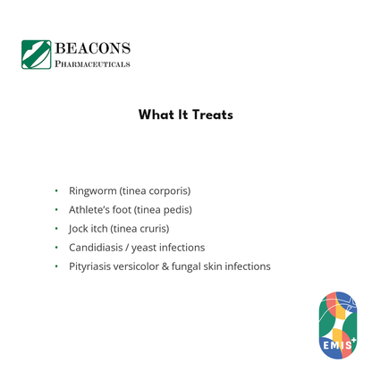 Beacons Clotrimazole Cream 1% 15g