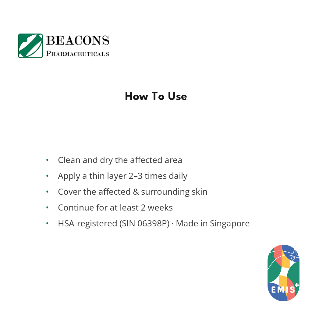 Beacons Clotrimazole Cream 1% 15g