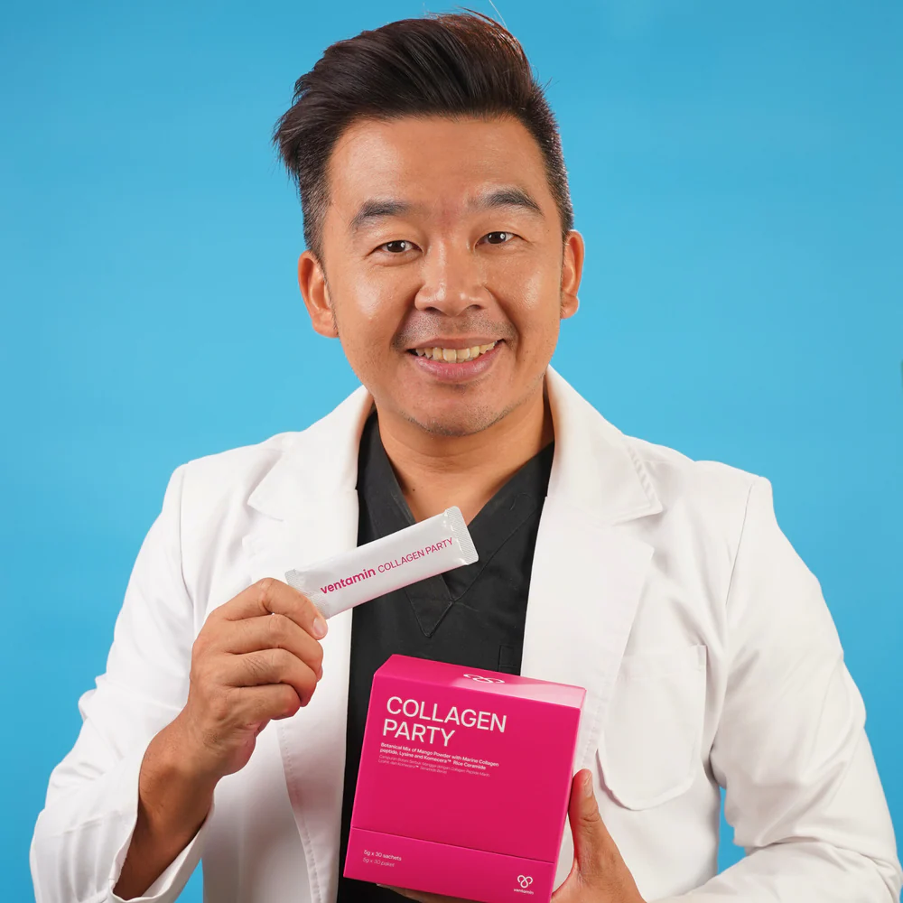 Ventamin Collagen Party Daily Collagen Supplement for Firmer Skin