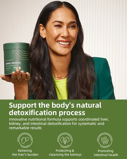eimele Shine Greens Home Edition 150g*3 tins Free Shine Greens*6 sachets