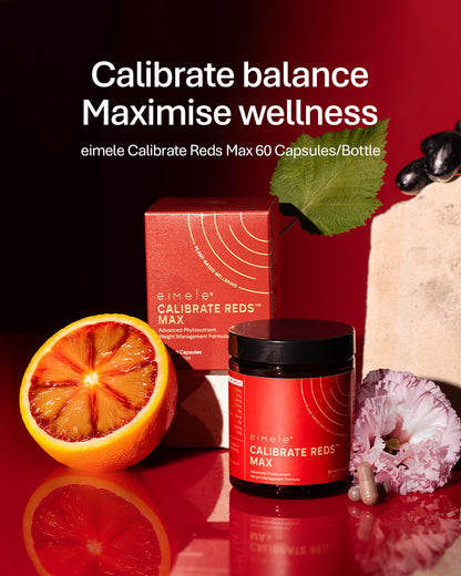 eimele Calibrate Reds Max 60 Capsules/Bottle Buy 3 Free Reds 10 sachets