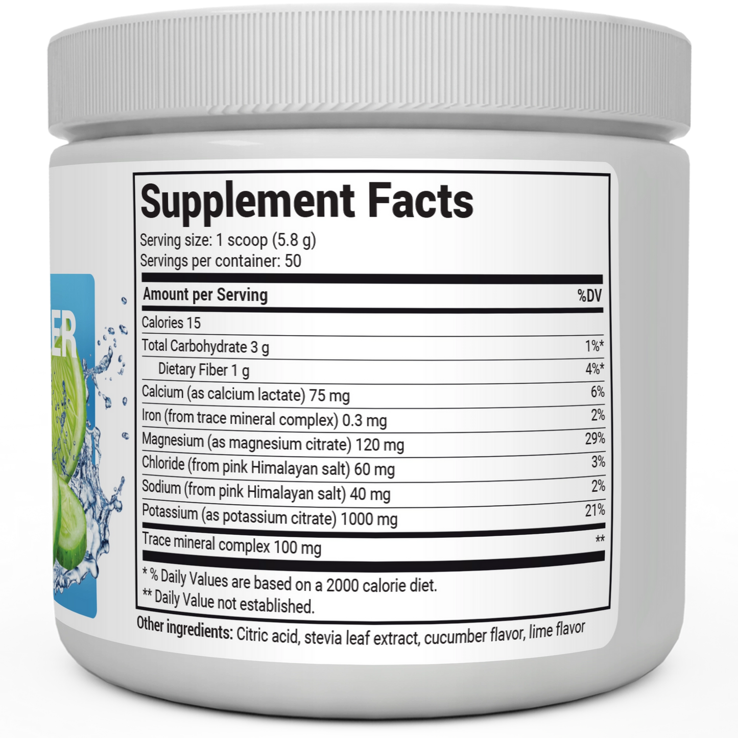 Dr. Berg Electrolyte Powder with 1000 mg of Potassium and Magnesium - Ultimate Hydration Support
