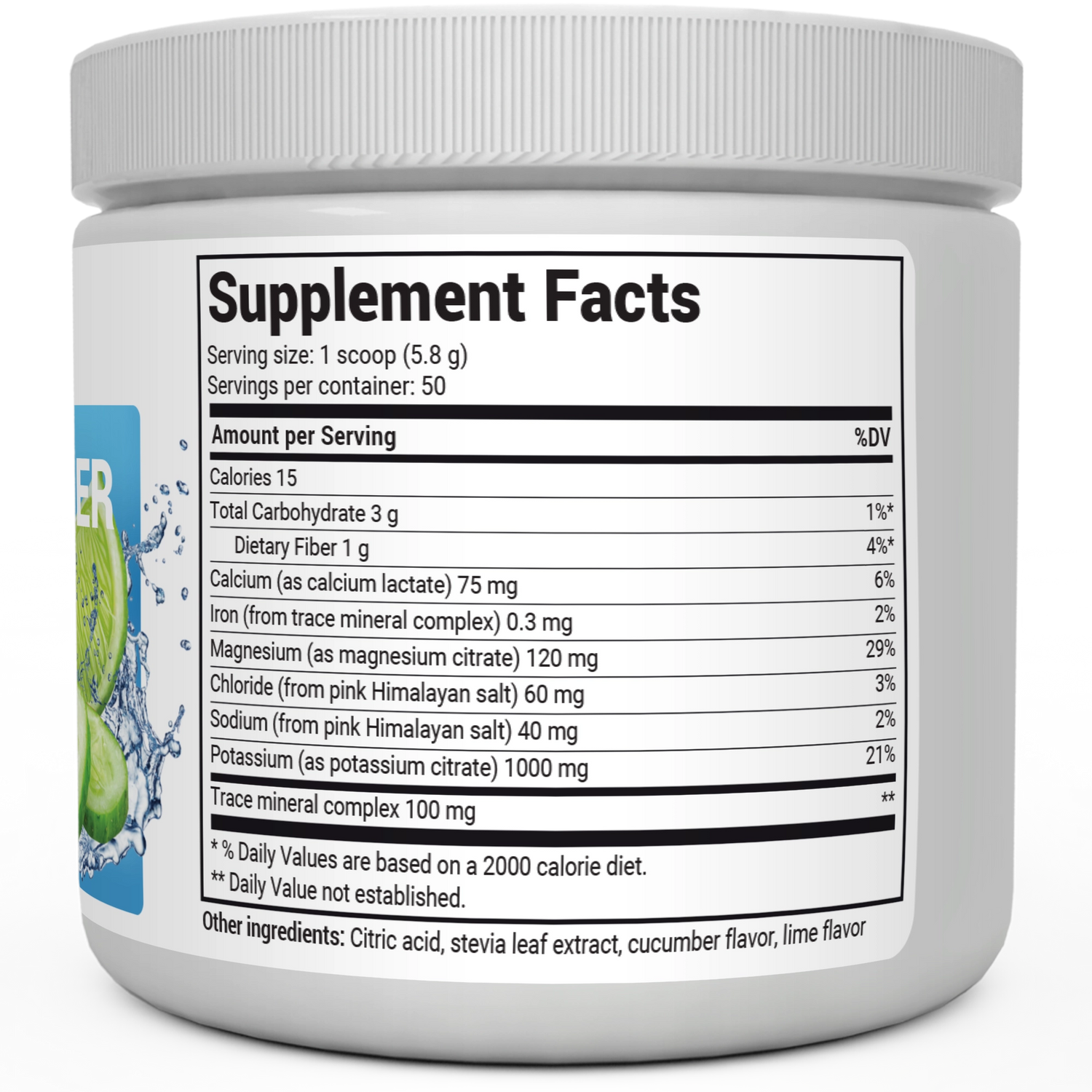 Dr. Berg Electrolyte Powder with 1000 mg of Potassium and Magnesium - Ultimate Hydration Support