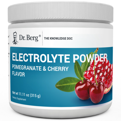 Dr. Berg Electrolyte Powder with 1000 mg of Potassium and Magnesium - Ultimate Hydration Support