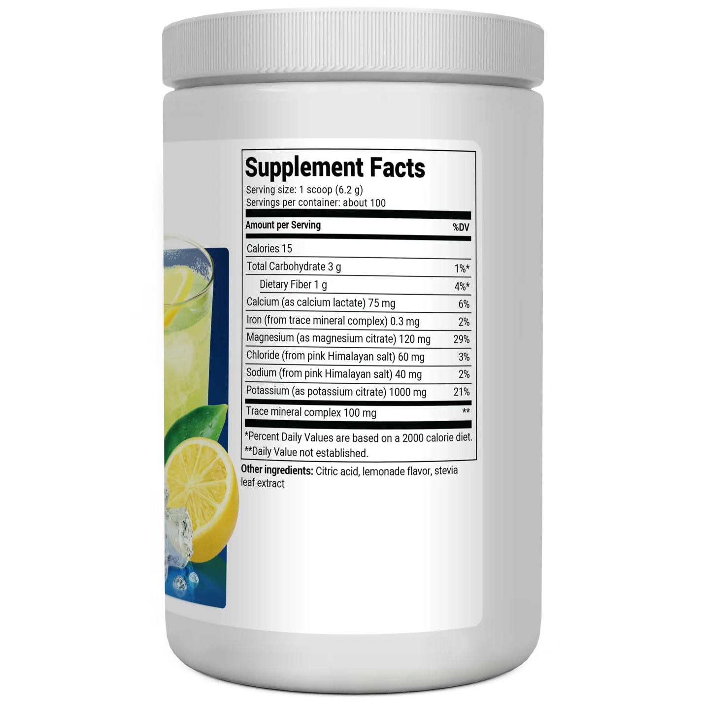 Dr. Berg Electrolyte Powder with 1000 mg of Potassium and Magnesium - Ultimate Hydration Support