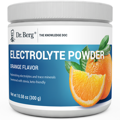 Dr. Berg Electrolyte Powder with 1000 mg of Potassium and Magnesium - Ultimate Hydration Support
