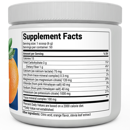 Dr. Berg Electrolyte Powder with 1000 mg of Potassium and Magnesium - Ultimate Hydration Support