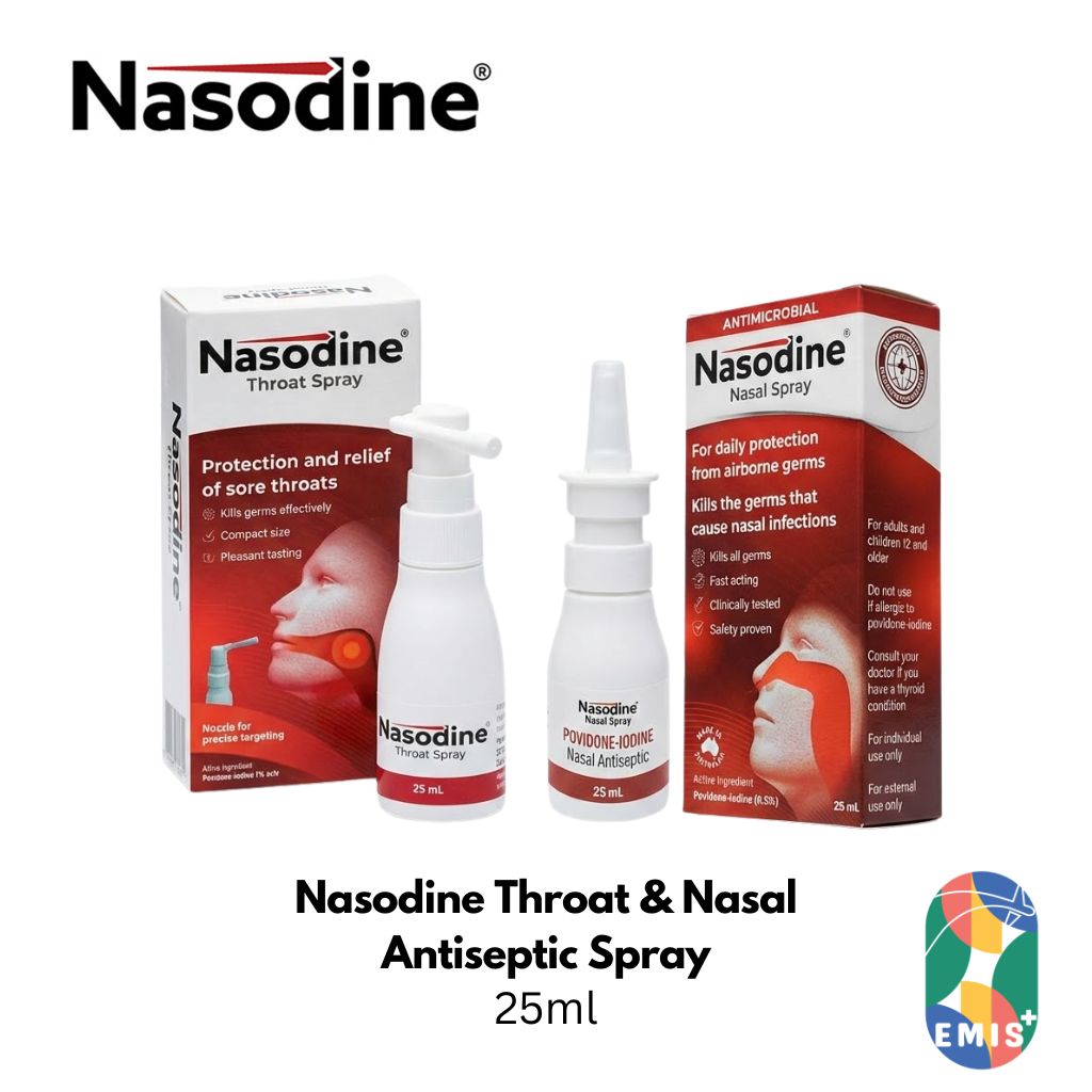 Nasodine Nasal Antiseptic Sinus Spray 25ml