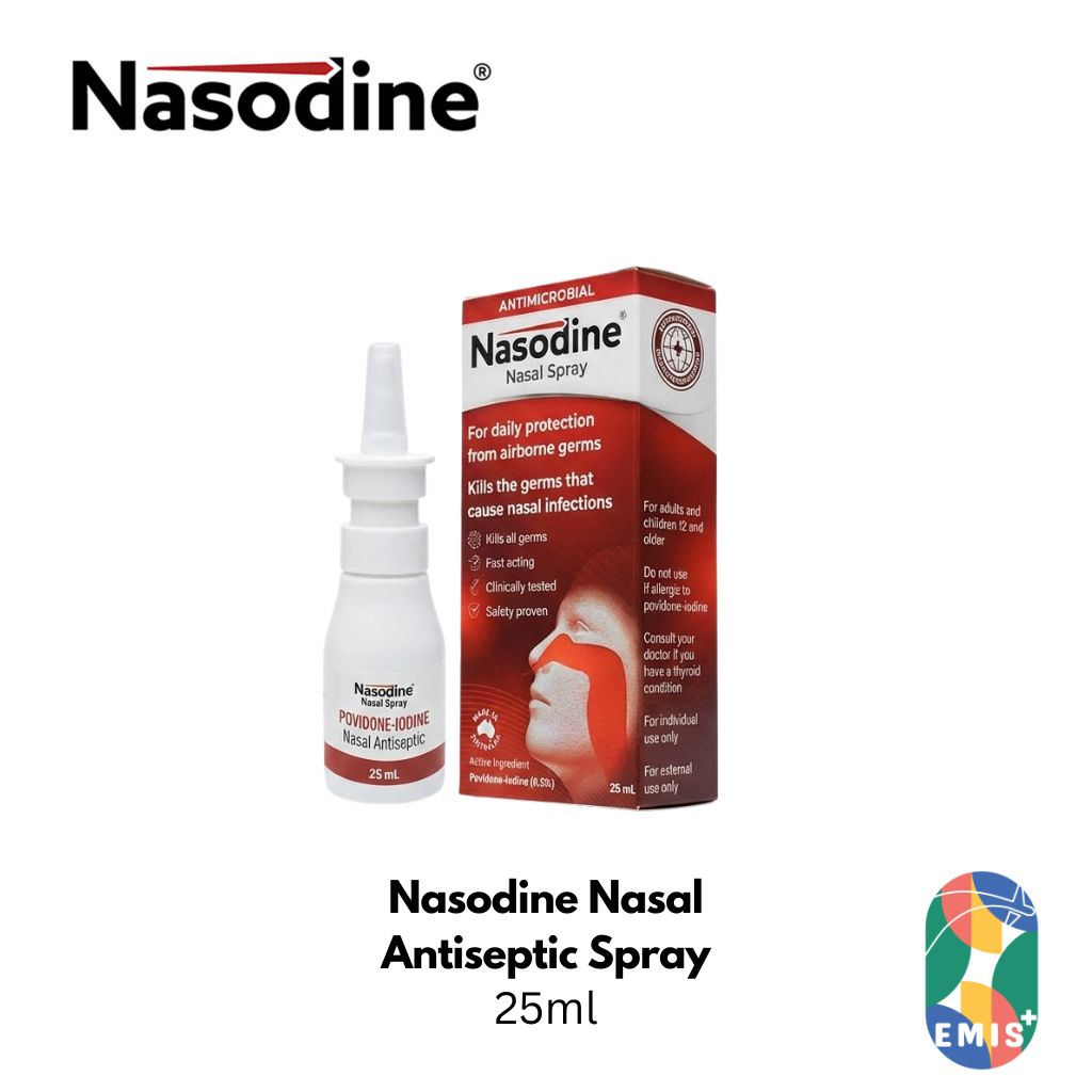 Nasodine Nasal Antiseptic Sinus Spray 25ml