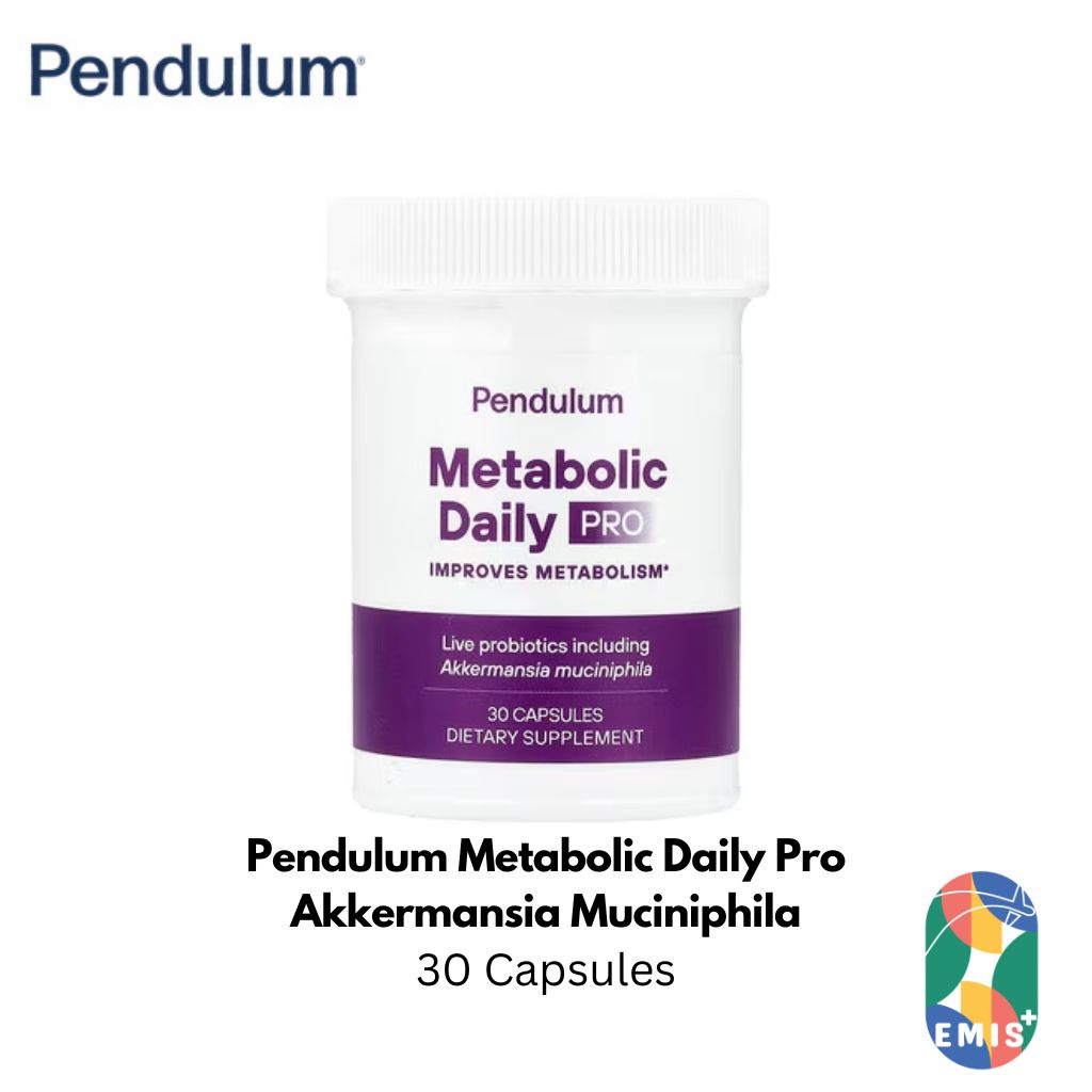 Pendulum Metabolic Daily Pro (30 Capsules) | Metabolism & Gut Health Probiotic | EMIS+