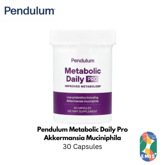 Pendulum Metabolic Daily Pro (30 Capsules) | Metabolism & Gut Health Probiotic | EMIS+