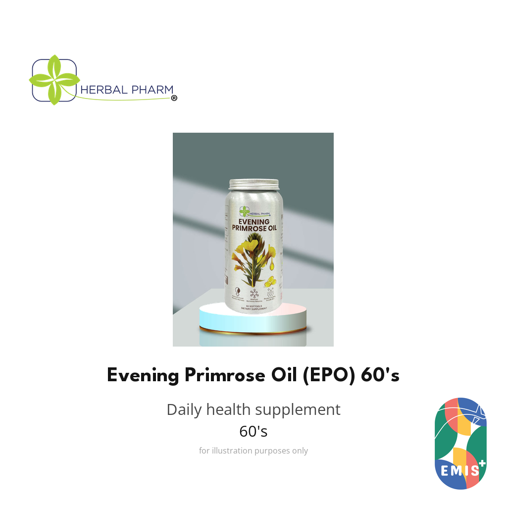 Evening Primrose Oil (EPO) 60's