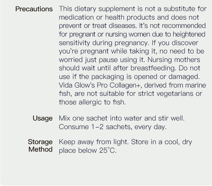 【Member Upgrade】Vida Glow Pro Collagen+*6 Free SGD9 voucher pack