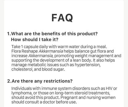 【Member Upgrade】TheroNomic Flora Reshape Akkermansia Buy 3 Get Free SGD9 voucher pack