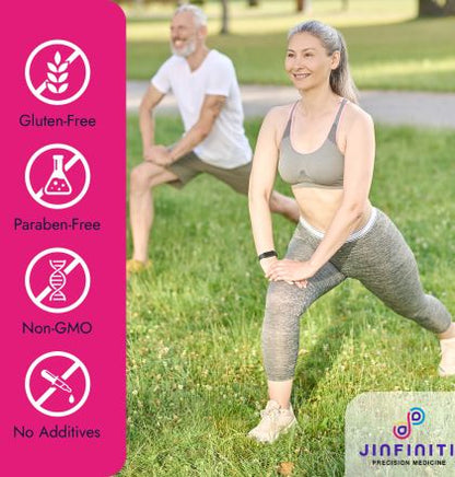 Jinfiniti Vitamin D3 + K2 Supplement with Coconut Oil - 180 Softgels