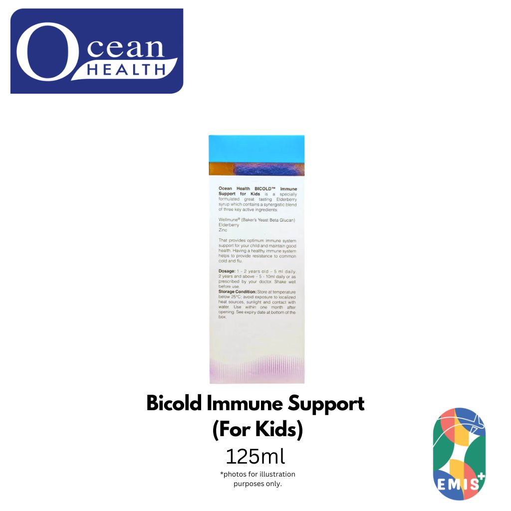 [Clinic Exclusive] Ocean Health Bicold Immune Support 125ml | Clinical Immunity | EMIS+