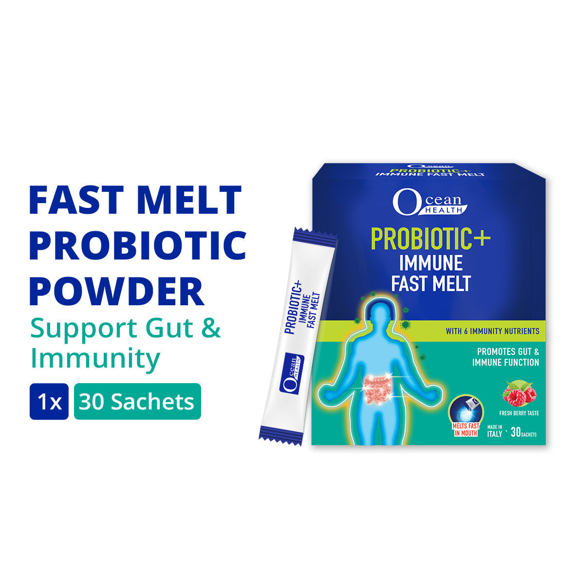 OH Probiotics+ Immune Fast Melt 30sac