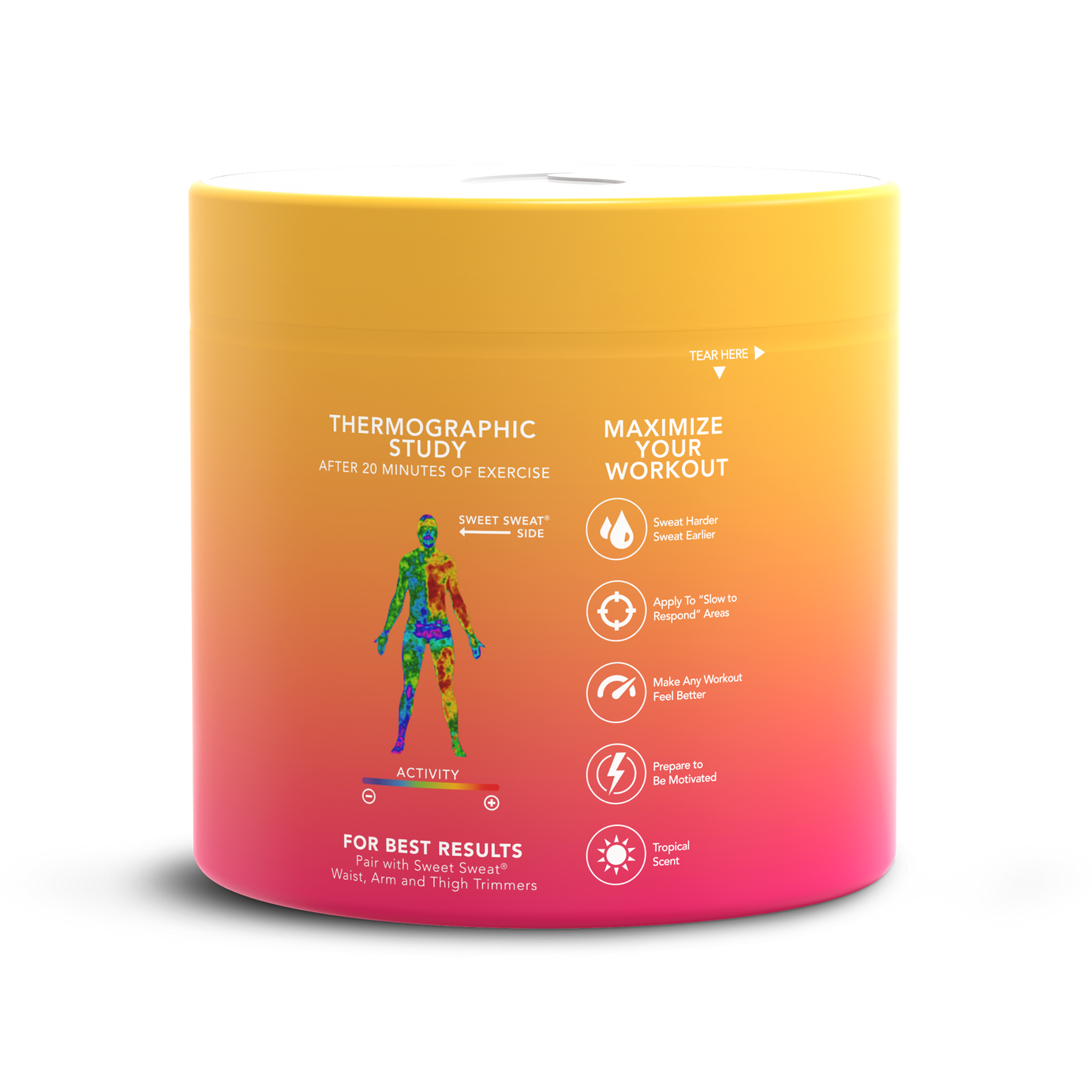 Sweet Sweat® Jar Topical Gel 13.5 oz by Sports Research