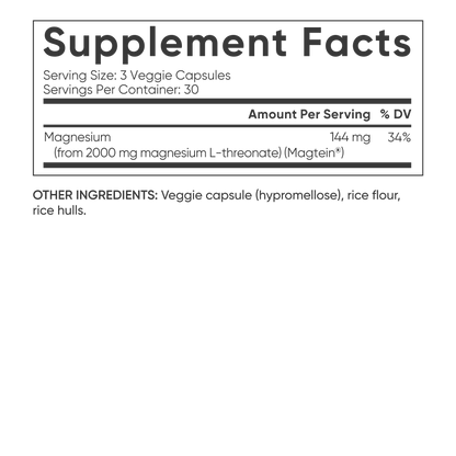 Magnesium L-Threonate by Sports Research