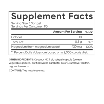 Sports Research Magnesium Supplement for Heart and Bone