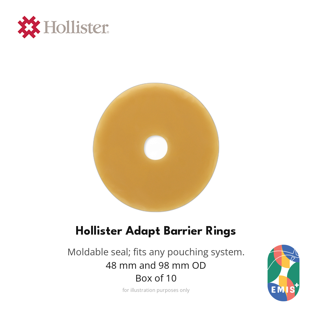 Hollister Adapt Barrier Rings, Box of 10 — EMIS+ Singapore