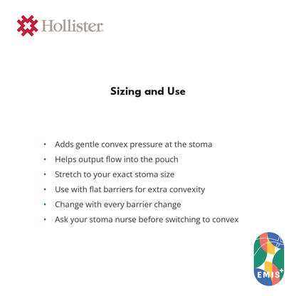 Hollister Adapt FlexTend Convex Barrier Rings, Box of 10 — EMIS+ Singapore