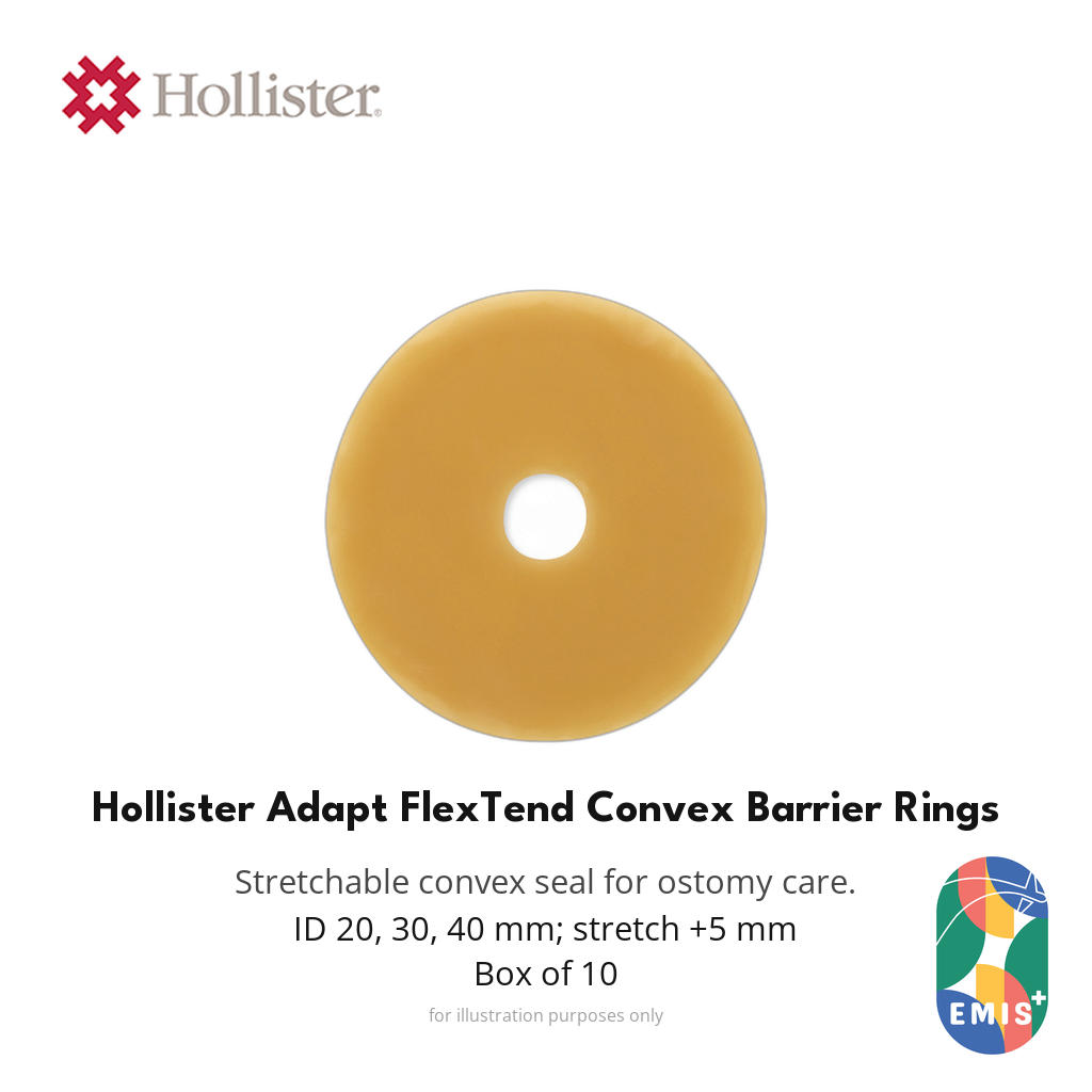 Hollister Adapt FlexTend Convex Barrier Rings, Box of 10 — EMIS+ Singapore