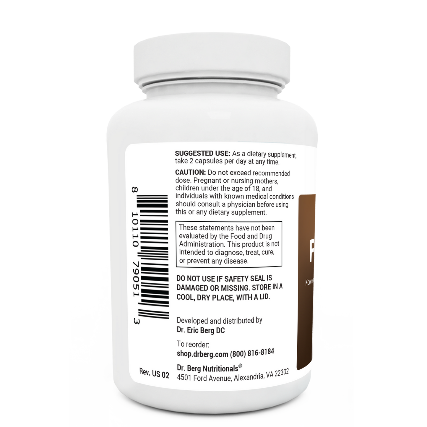 Dr. Berg Hair Formula - Natural Hair Growth Support, 90 Capsules