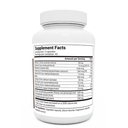 Dr. Berg Hair Formula - Natural Hair Growth Support, 90 Capsules